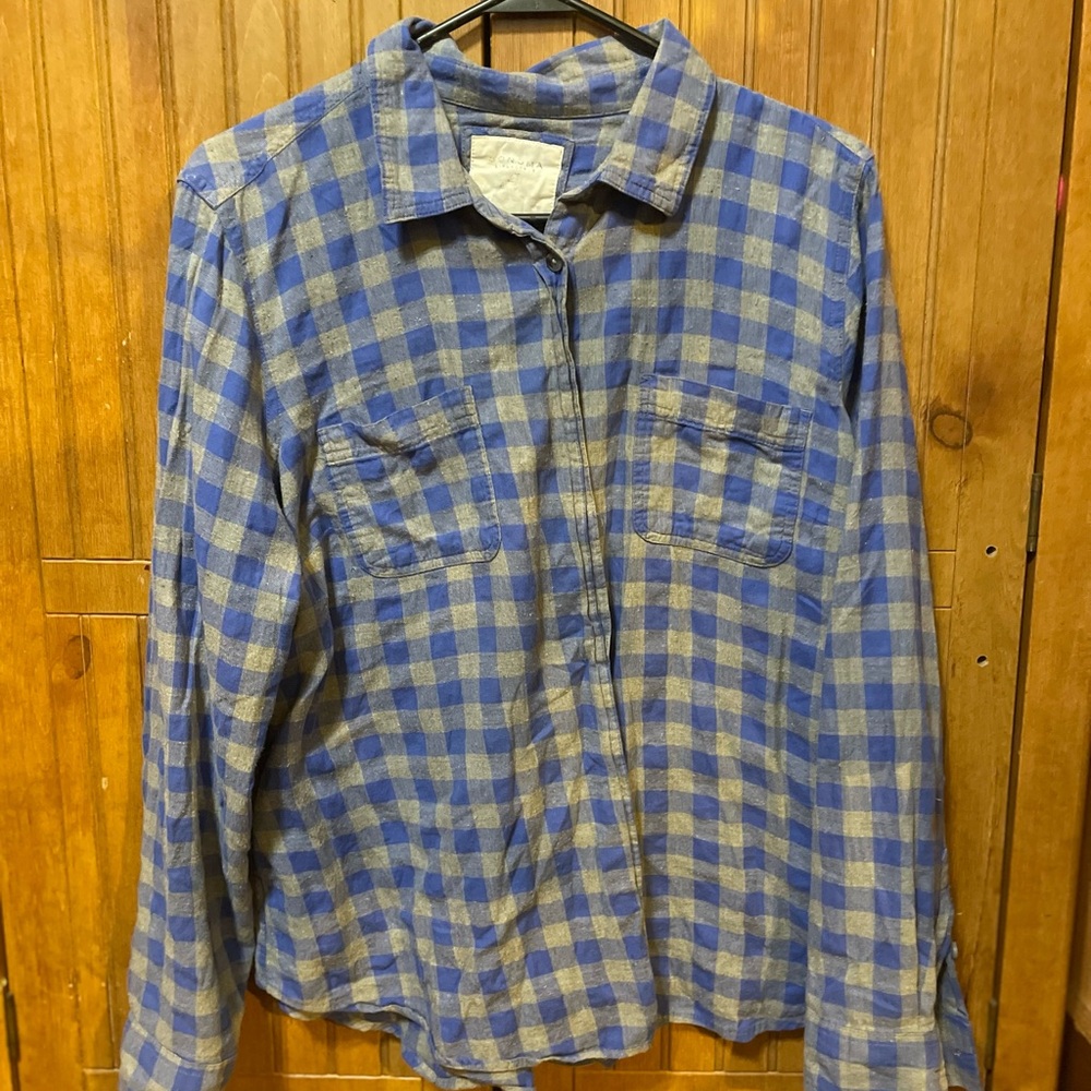 Sonoma Blue and Gray Flannel